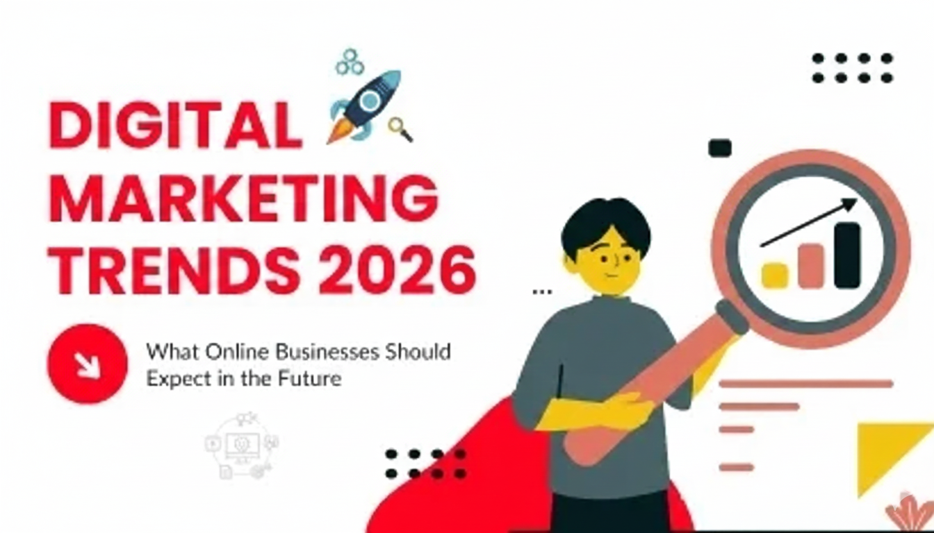 Digital Marketing Trends 2026: What Online Businesses Should Expect in the Future
